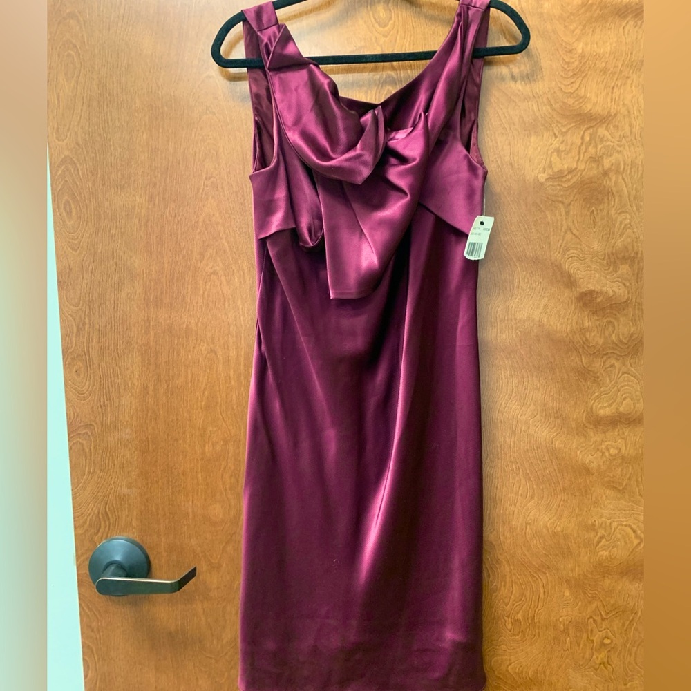 ABS Collection burgundy dress